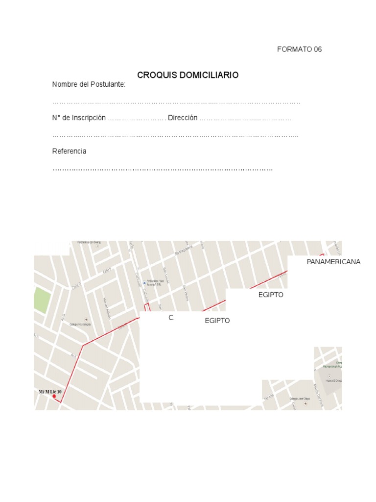 Formato 06 | PDF
