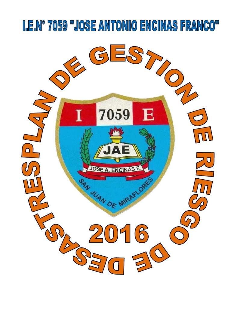 Plan De Gestion De Riesgo De Desastres Vulnerabilidad Sustentabilidad