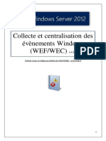 Collecte et centralisation des évènements Windows - WEC/WEF (tuto de A à Z)