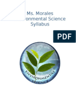 Enviromental Science Syllabus