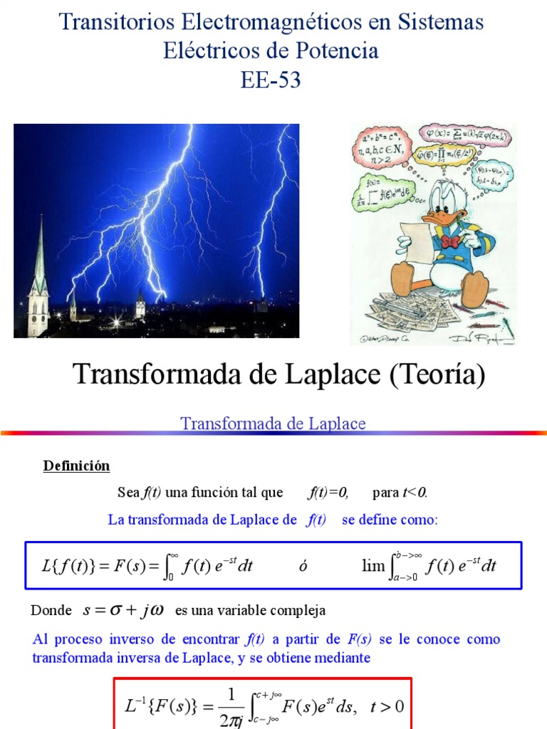 Transformada de laplace teoria_teorias