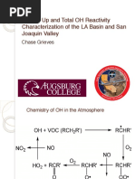 Total and Bottom Up OH Reactivity Characterization of the LA Basin and San Joaquin Valley