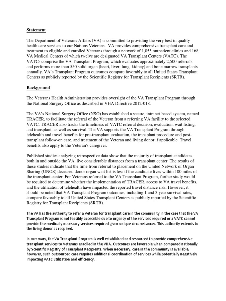 va personal statement template