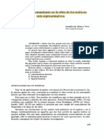 El Desarrollo Comunitario en La Obra de Los Teóricos Más Representativos