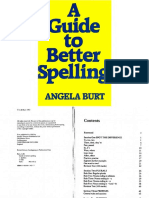A Guide To Better Spelling