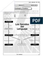 I Bim - 5to Año - Lenguaje - Guia N°4 - Fonología y Fonética