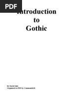 Download Intruduction to Gothic by commanderkro SN32127826 doc pdf