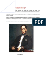 Biografía de Simón Bolívar Mel