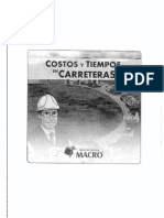 Walter Ibañez - COSTOS Y TIEMPOS EN CARRETERAS PDF