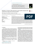 Modeling of A Biomass High Temperature Steam Gasi Er Integrated With Assisted Solar Energy and A Micro Gas Turbine