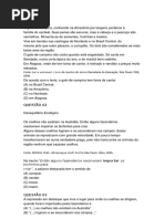 Prova de Portugues 5 Ano