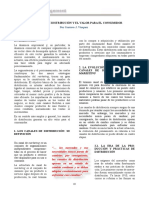 Los Canales de Distribucion y El Valor para El Consumidor PDF