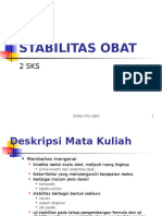 Stabilitas Obat