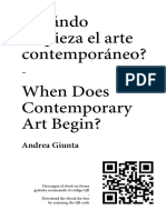 Cuando Empieza El Arte Contemporaneo