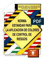 Norma Estándar para Aplicación de Colores de Control de Riesgos (NECC1)
