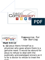 CSCC Compassion Ministries Message