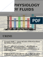 Pathophysiology Body Fluid