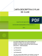 Carta Descriptiva Plan de Clase