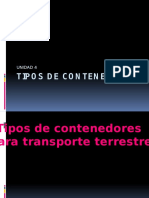 Tipos de Contenedores para Diferentes Medios de Transporte