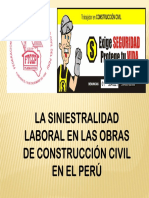 La Siniestrabilidad Laboral en Las Obras de Construcción Civil