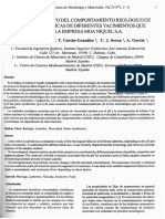 Efecto el pH, concentración de sólidos y tamaño de partículas en las curvas de flujo de suspensiones laberínticas