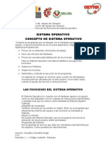 Diferenciar Las Funciones Del Sistema Operativo Cia V