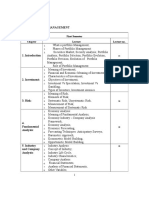 Portfolio Management