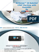 AirSense 10 AutoSet CPAP Machine With HumidAir