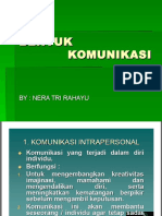 BENTUK KOMUNIKASI