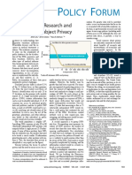 Genomic Research and Human Subject Privacy