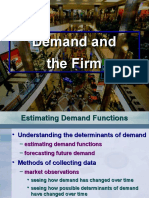 Demand and The Firm