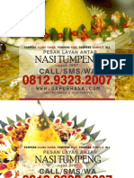 WA 081293232007, Tumpeng Ulang Tahun, Kreasi Nasi Tumpeng