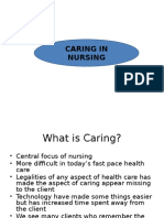 Caring in Nursing