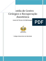 Apostila em Bloco Cirúrgico Nível Profissionalizantes