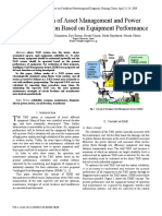 Optimization of Asset Management and Power Systems
