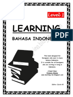 Learning Bahasa Indonesia Level 1