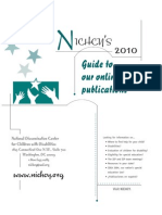 NICHCY: 2010 Guide To Our Online Publications
