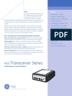 MDS Transceiver Series Data Sheet