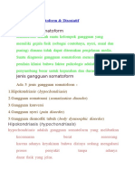 Gangguan Somatoform dan Disosiatif