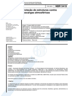 NBR 5419 de 2000 - Proteção contra Descargas Atmosféricas.pdf