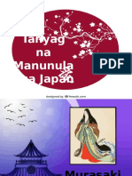 Manunulat Sa Japan