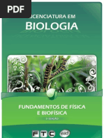 Licenciatura em Biologia - Fundamentos de Física e Biofísica