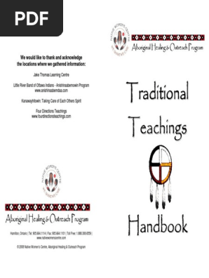 Medicine Wheel Traditional Teachings Booklet