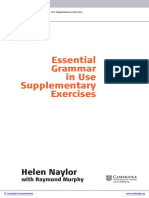 Essential Grammar in Use Supplementary Exercises2 Book Without Answers Frontmatter PDF
