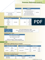 Grammar Reference-Level 1 Grammar Reference-Level 1: Unit 1