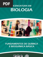 Licenciatura em Biologia - Fundamentos de Química e Bioquímica Básica