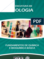 Licenciatura em Biologia - Fundamentos de Química e Bioquímica Básica