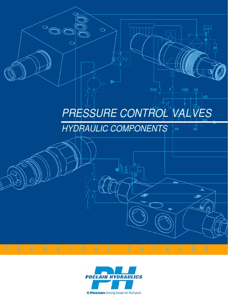 Pressure Control Valves: Hydraulic Components | PDF | Valve | Pressure
