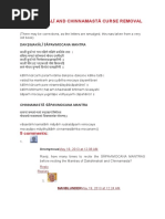 Curse Removal Mantras of Dakshinakālī and Chinnamastā