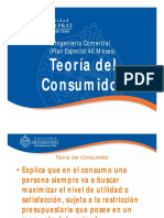 Teoría Del Consumidor